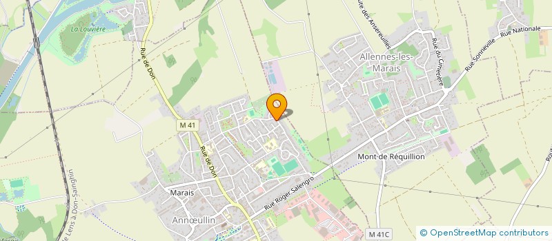 localisation de l'entreprise MADAME LAETITIA DEBRUYNE  ANNULLIN