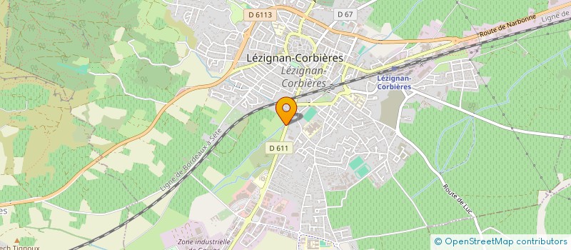 localisation de l'entreprise MADAME LAETITIA DECHET à LEZIGNAN-CORBIERES