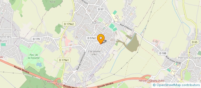 localisation de l'entreprise MADAME LAETITIA DECQ à BARLIN