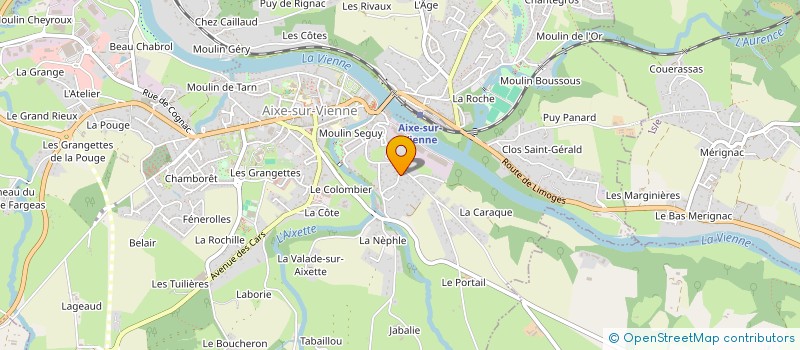 localisation de l'entreprise MADAME LAETITIA DEFAYE à AIXE-SUR-VIENNE