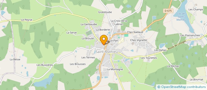 localisation de l'entreprise MADAME LAETITIA DEGAIL  SAINT-MATHIEU