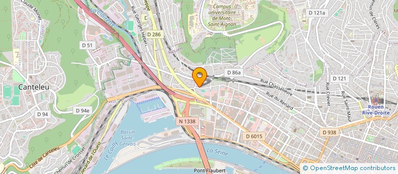 localisation de l'entreprise MADAME LAETITIA DEHAME  ROUEN