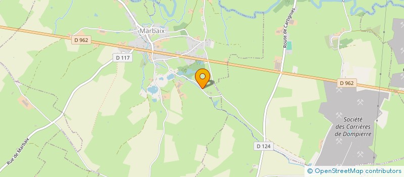 localisation de l'entreprise MADAME LAETITIA DEJARDIN  MARBAIX