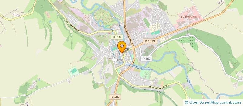 localisation de l'entreprise MADAME LAETITIA DELAFONT à GUISE