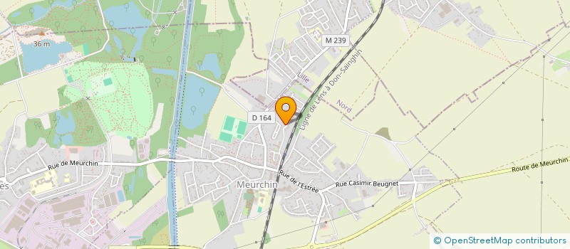 localisation de l'entreprise MADAME LAETITIA DELANGUE  MEURCHIN