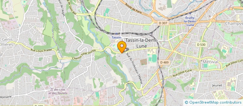 localisation de l'entreprise MADAME LAETITIA DELANNOY à TASSIN-LA-DEMI-LUNE
