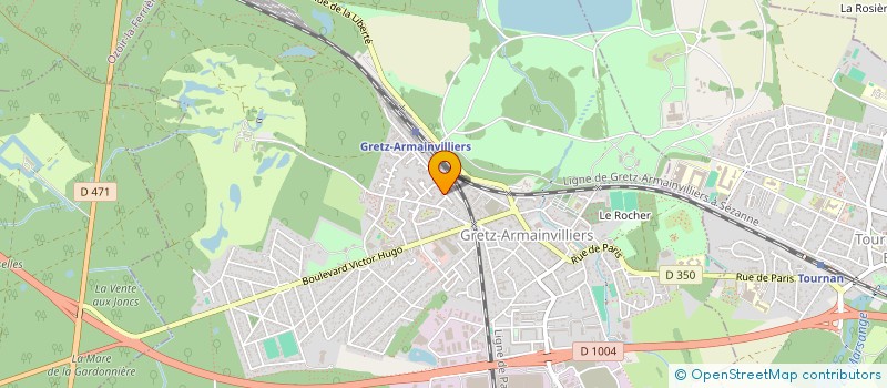 localisation de l'entreprise MADAME LAETITIA DELAPLACE  GRETZ-ARMAINVILLIERS