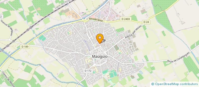 localisation de l'entreprise MADAME LAETITIA DELAUNAY  CABRIES