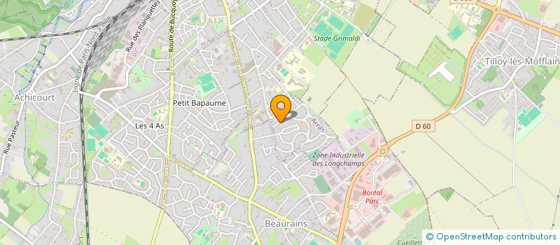 localisation de l'entreprise MADAME LAETITIA DELICOURT à ARRAS