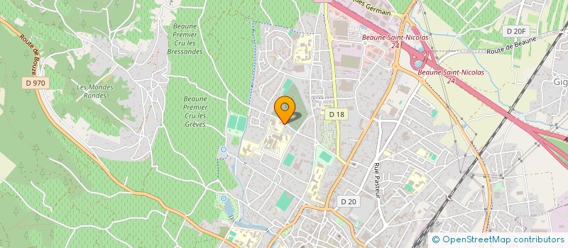 localisation de l'entreprise MADAME LAETITIA DEMARIA à BEAUNE