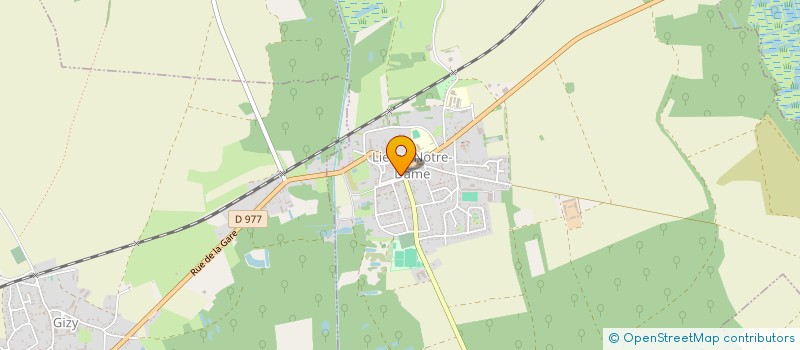 localisation de l'entreprise MADAME LAETITIA DEMESSENCE  LIESSE-NOTRE-DAME