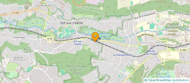 localisation de l'entreprise MADAME LAETITIA DENIS à GIF-SUR-YVETTE