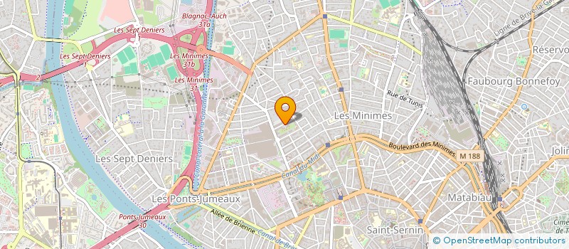 localisation de l'entreprise MADAME LAETITIA DEPLANO à TOULOUSE