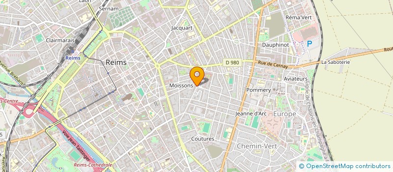 localisation de l'entreprise MADAME LAETITIA DEPRAUTE  REIMS