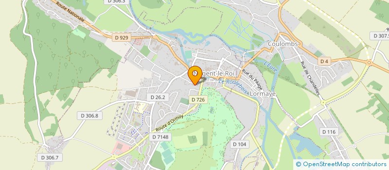 localisation de l'entreprise MADAME LAETITIA DESRUES à NOGENT-LE-ROI