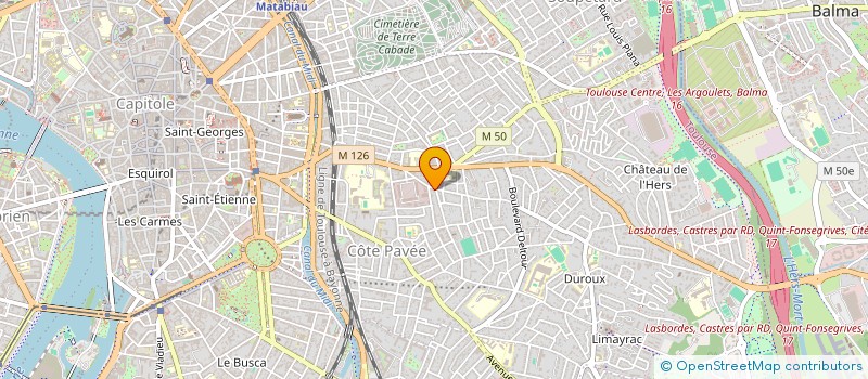localisation de l'entreprise MADAME LAETITIA DESVOIS à TOULOUSE