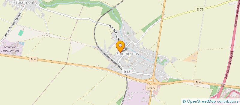 localisation de l'entreprise MADAME LAETITIA DETHIER  SOMMESOUS