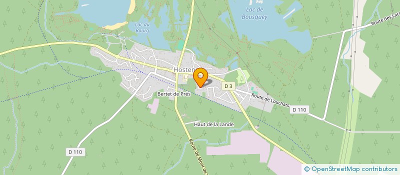 localisation de l'entreprise MADAME LAETITIA DEYRES  HOSTENS