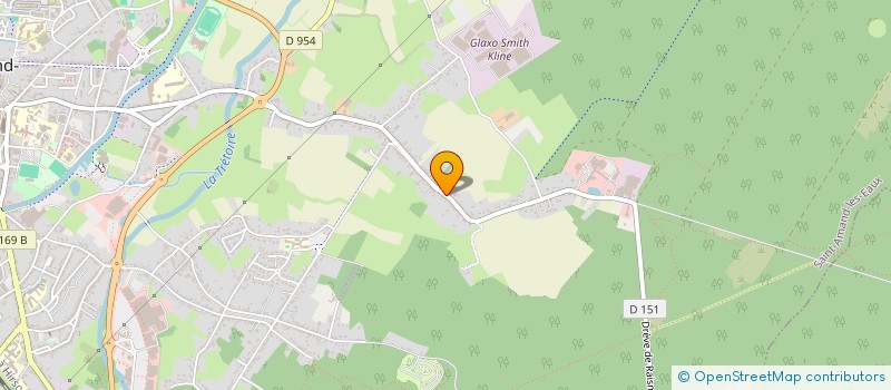 localisation de l'entreprise MADAME LAETITIA DHOTE  SAINT-AMAND-LES-EAUX