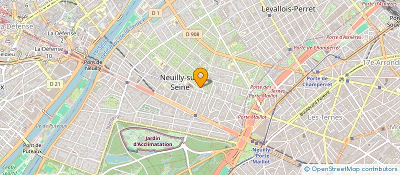 localisation de l'entreprise MADAME LAETITIA DI FALCO à NEUILLY-SUR-SEINE