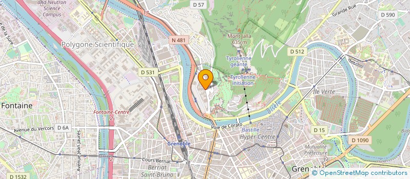 localisation de l'entreprise MADAME LAETITIA DI LEONE SANTULLO à GRENOBLE