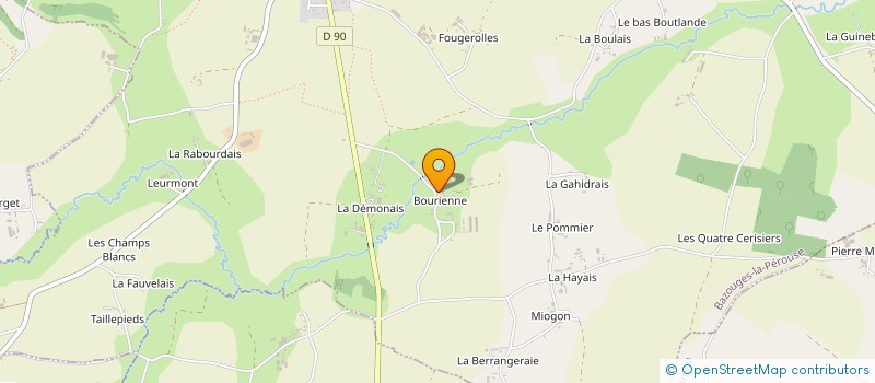 localisation de l'entreprise MADAME LAETITIA DIAMANTAROS  BAZOUGES-LA-PEROUSE