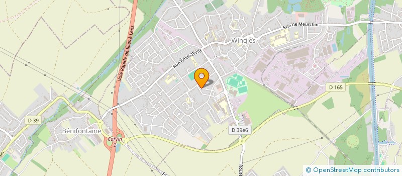 localisation de l'entreprise MADAME LAETITIA DIAS MONTEIRO  WINGLES