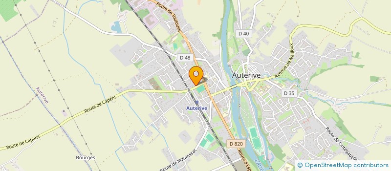 localisation de l'entreprise MADAME LAETITIA DINTILHAC à AUTERIVE