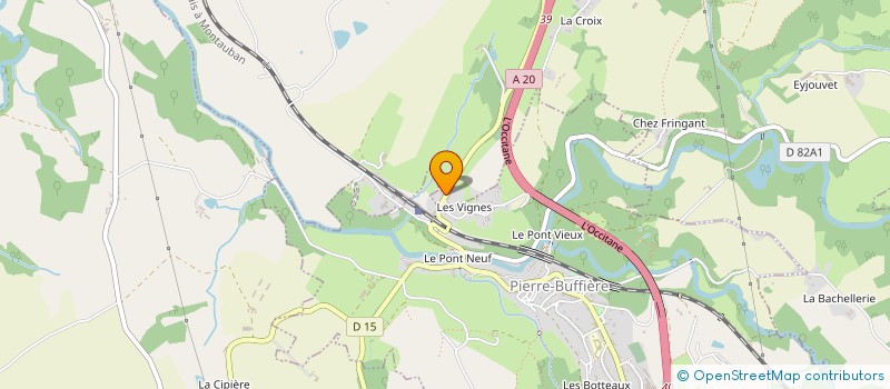 localisation de l'entreprise MADAME LAETITIA DONOT à SAINT-HILAIRE-BONNEVAL