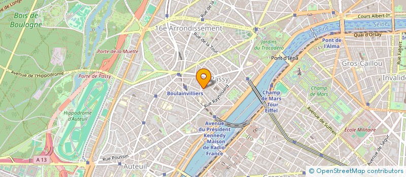 localisation de l'entreprise MADAME LAETITIA DRISS  PARIS