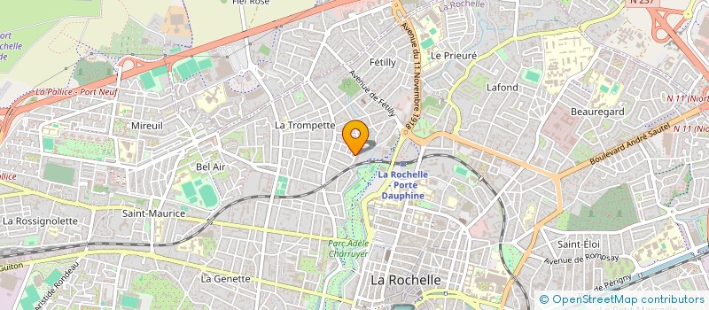 localisation de l'entreprise MADAME LAETITIA DROUARD  LA ROCHELLE