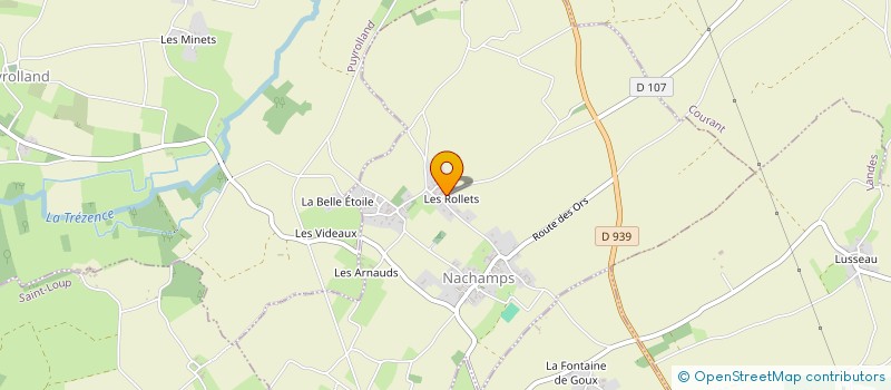 localisation de l'entreprise MADAME LAETITIA DUBOIS  LA DEVISE