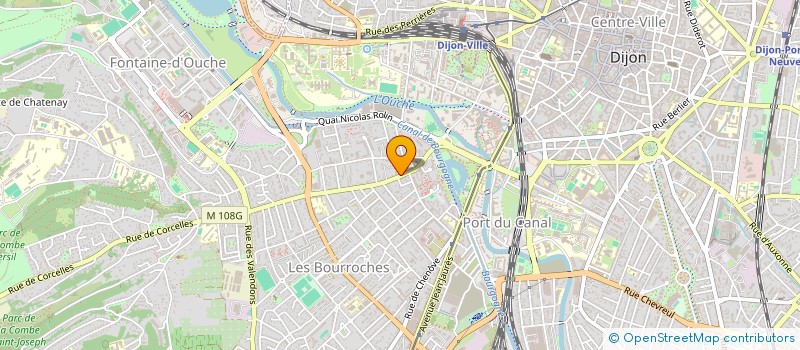 localisation de l'entreprise MADAME LAETITIA DUBOIS à DIJON
