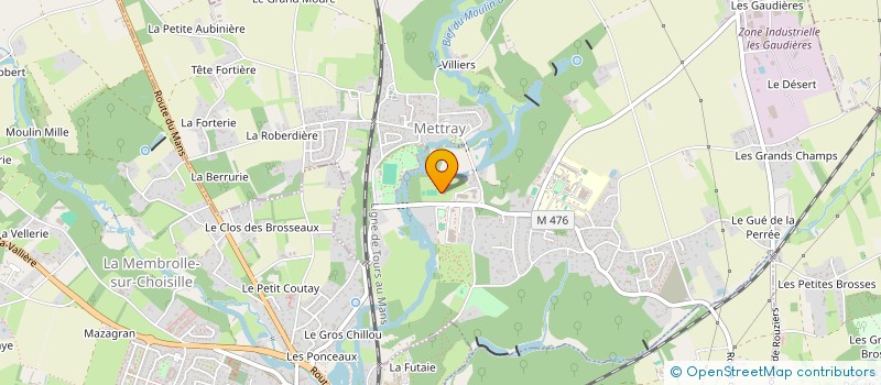 localisation de l'entreprise MADAME LAETITIA DUBOIS  CERELLES