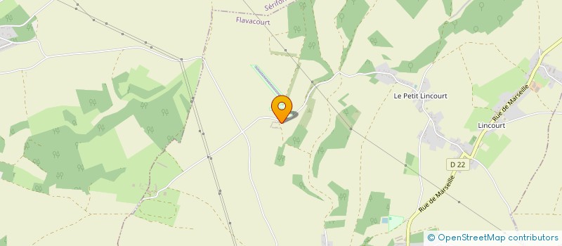 localisation de l'entreprise MADAME LAETITIA DUBUC  FLAVACOURT