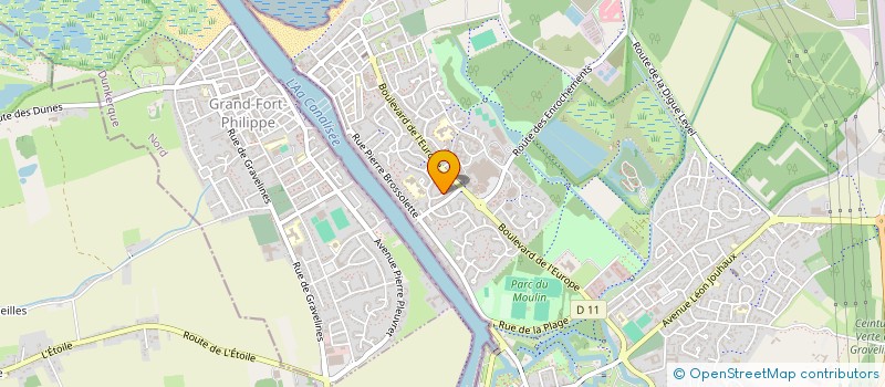 localisation de l'entreprise MADAME LAETITIA DUBUIS à GRAVELINES