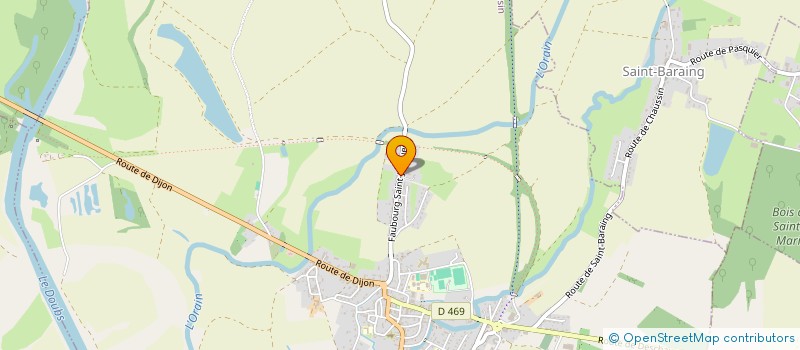 localisation de l'entreprise MADAME LAETITIA DUCERF  CHAUSSIN