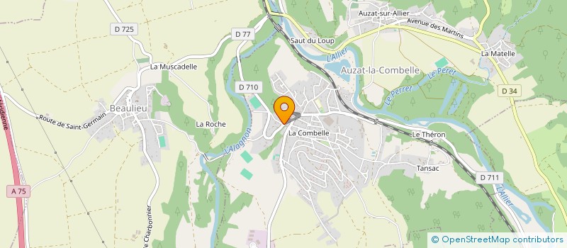 localisation de l'entreprise MADAME LAETITIA DUCHET à AUZAT-LA-COMBELLE