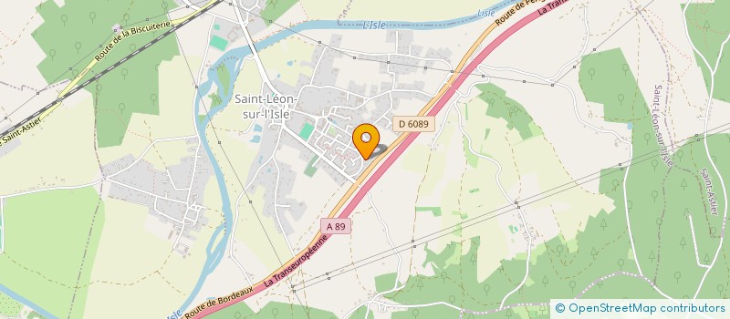 localisation de l'entreprise MADAME LAETITIA DUFOUR  SAINT-JUSTIN