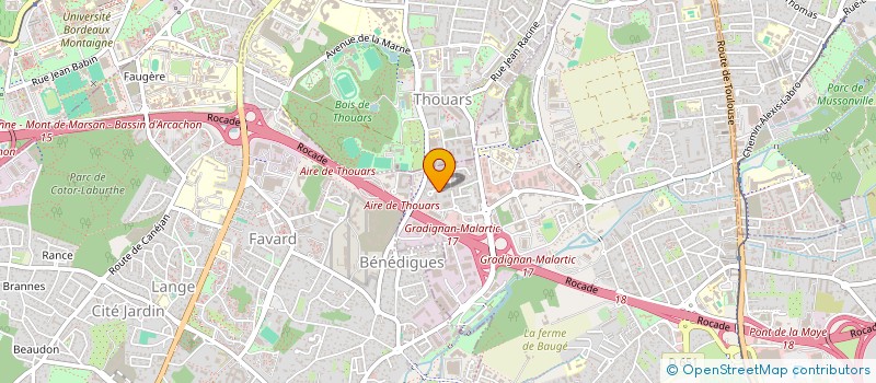 localisation de l'entreprise MADAME LAETITIA DUHAMELLE  VILLENAVE-D'ORNON