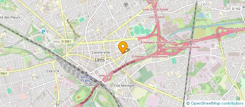 localisation de l'entreprise MADAME LAETITIA DUJARDIN  ABLAIN-SAINT-NAZAIRE