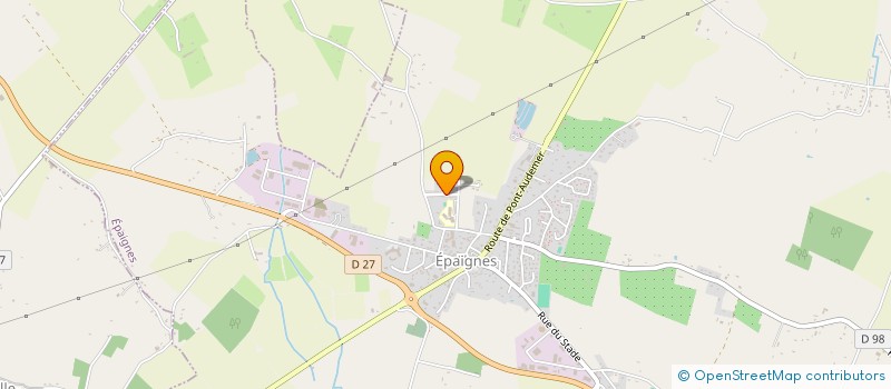 localisation de l'entreprise MADAME LAETITIA DUMONT  EPAIGNES