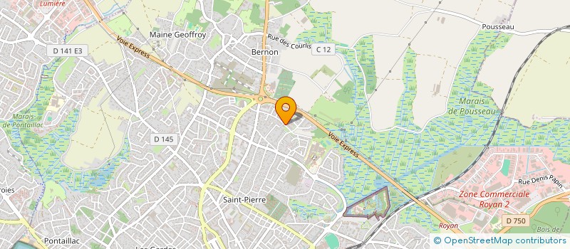 localisation de l'entreprise MADAME LAETITIA DUPIRE  ROYAN