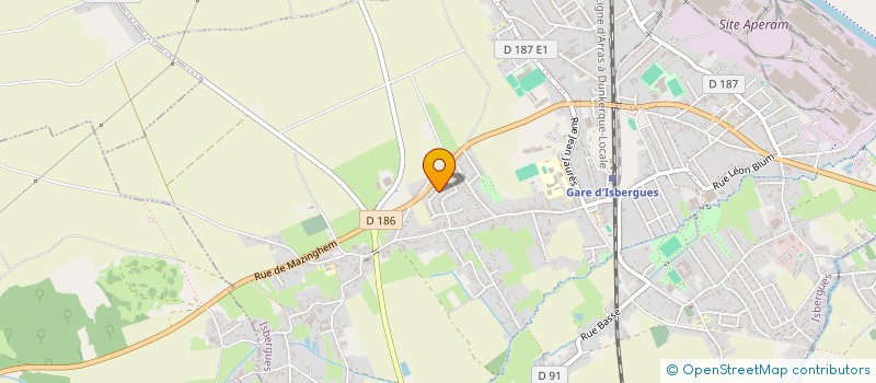 localisation de l'entreprise MADAME LAETITIA DUPLOUY à ISBERGUES