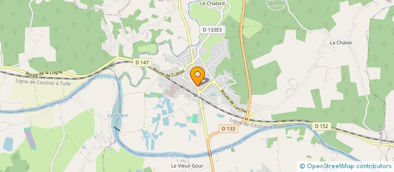 localisation de l'entreprise MADAME LAETITIA DURAND  MANSAC