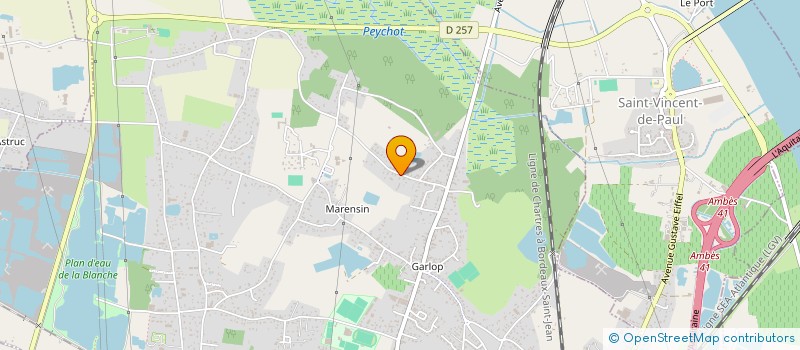 localisation de l'entreprise MADAME LAETITIA DURANDET  AMBARES-ET-LAGRAVE