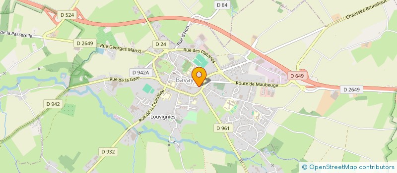 localisation de l'entreprise MADAME LAETITIA DUSSART  BAVAY