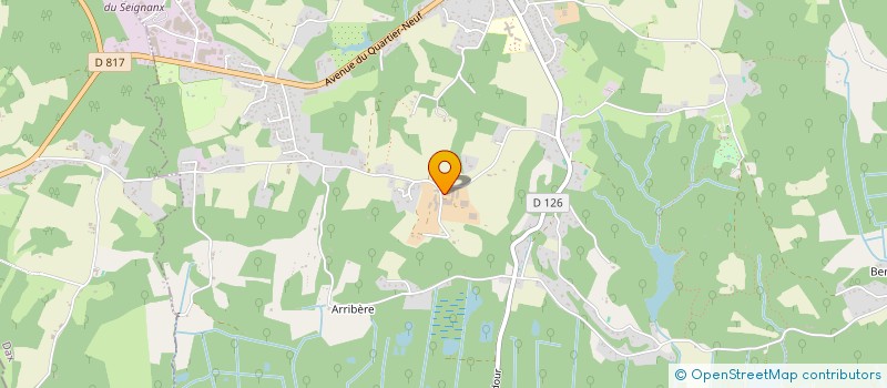 localisation de l'entreprise MADAME LAETITIA DUVAL  SAINT-MARTIN-DE-SEIGNANX