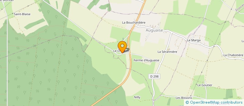 localisation de l'entreprise MADAME LAETITIA EON à AUGUAISE