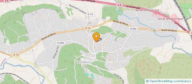 localisation de l'entreprise MADAME LAETITIA ESPINET  VENTABREN